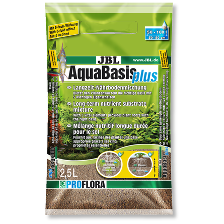 JBL AquaBasis plus Готовая смесь питательных элементов для новых аквариумов – интернет-магазин Ле’Муррр