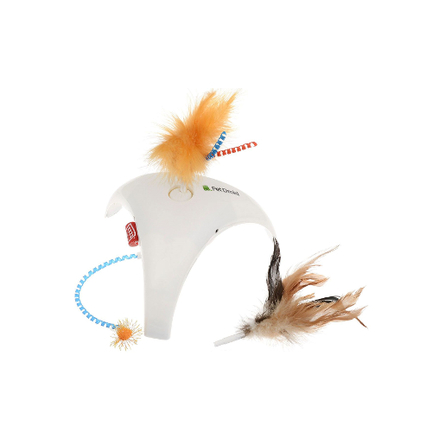 GiGwi PetDroid Feather Spinner Интерактивная игрушка для кошек – интернет-магазин Ле’Муррр