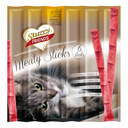 Stuzzy Friends Мясные палочки для взрослых кошек (с курицей) – интернет-магазин Ле’Муррр